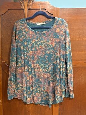 Flowy Peruvian Connection tunic top